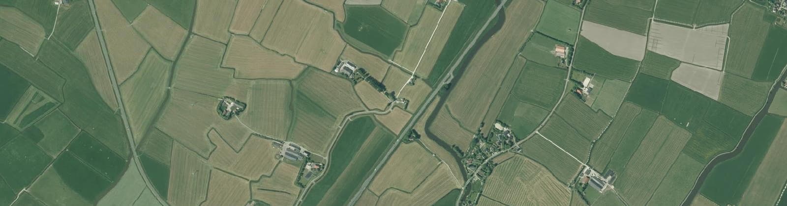 Luchtfoto van Hichtum