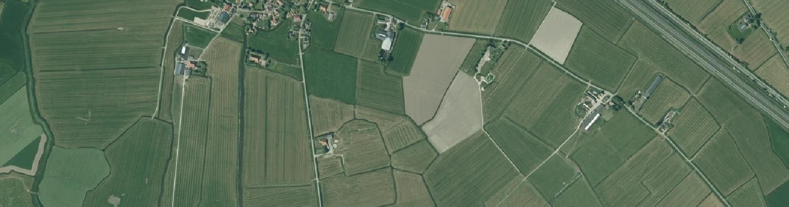 Luchtfoto van Schraard