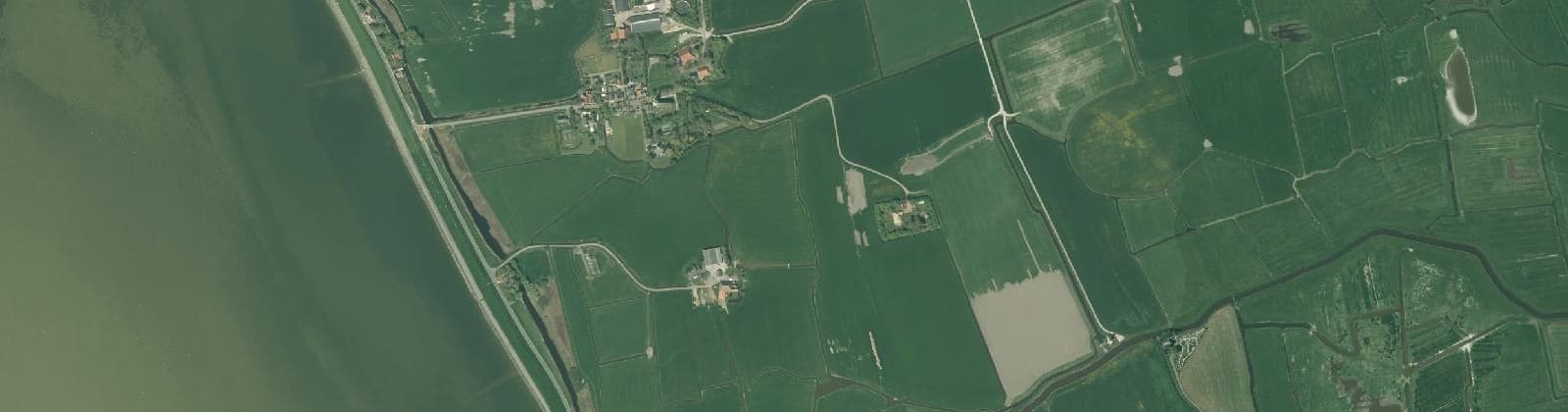 Luchtfoto van Cornwerd