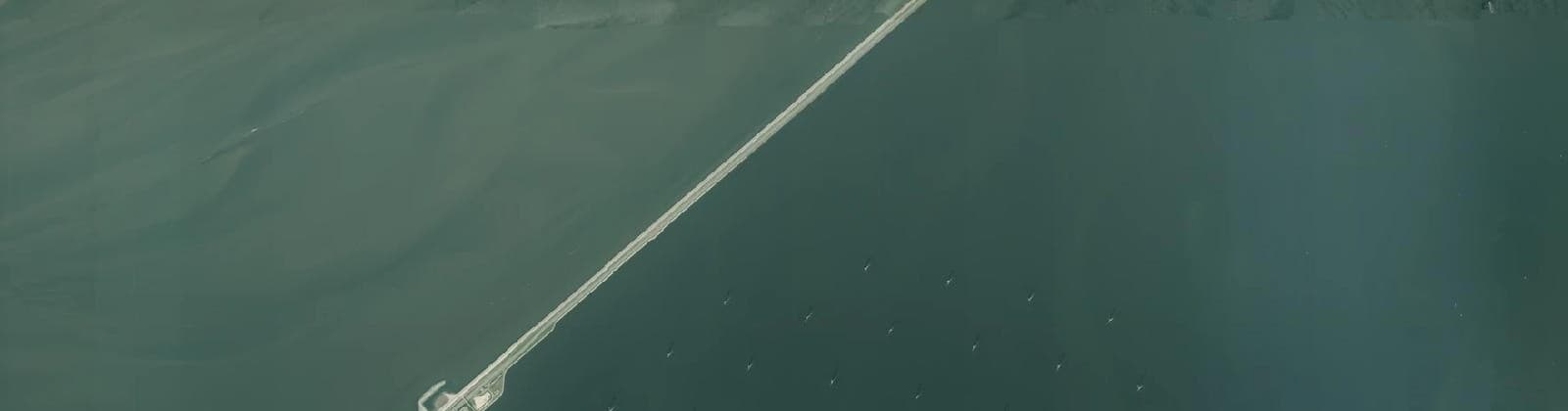 Luchtfoto van Kornwerderzand