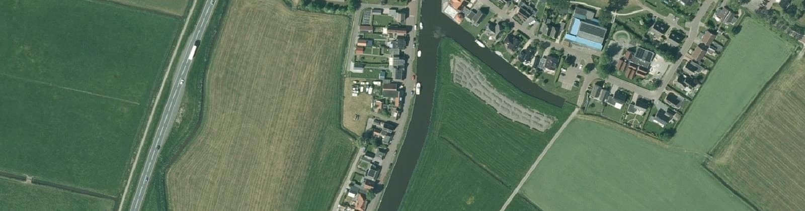 Luchtfoto van Parrega
