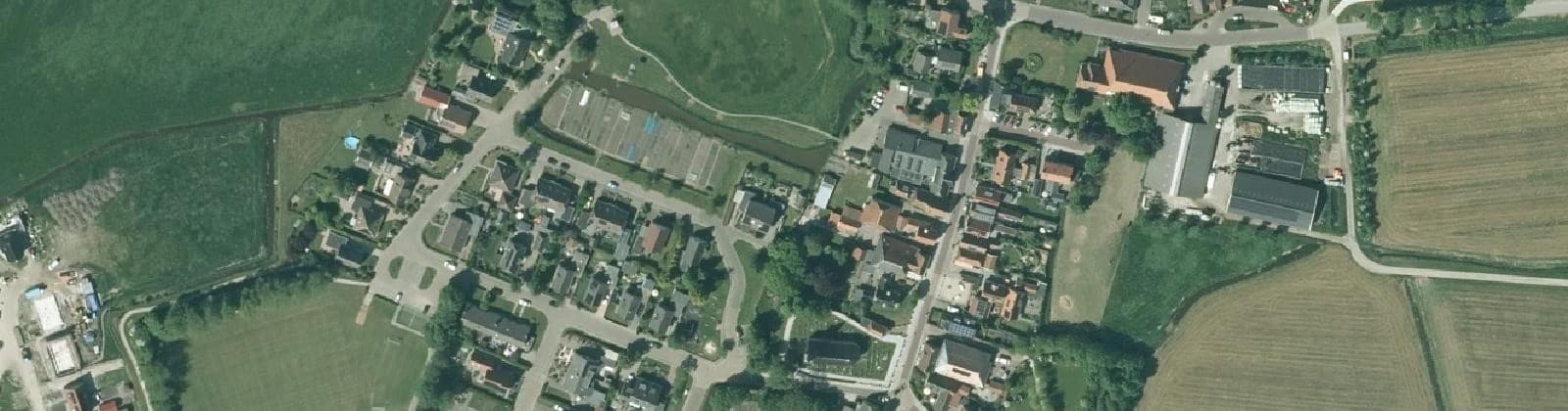 Luchtfoto van Exmorra
