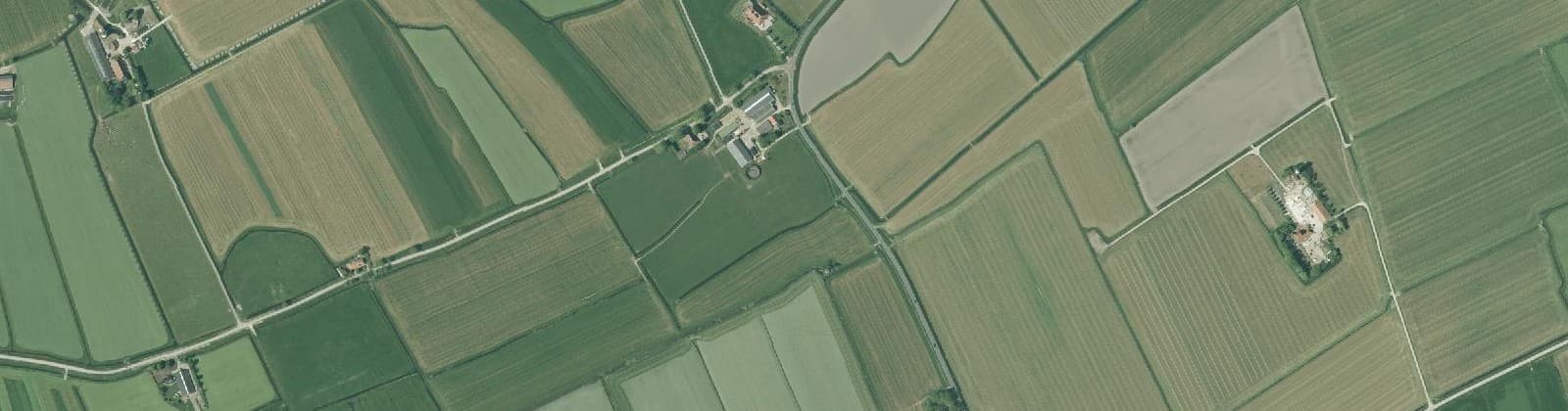 Luchtfoto van Lytsewierrum