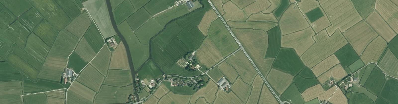 Luchtfoto van Britswert
