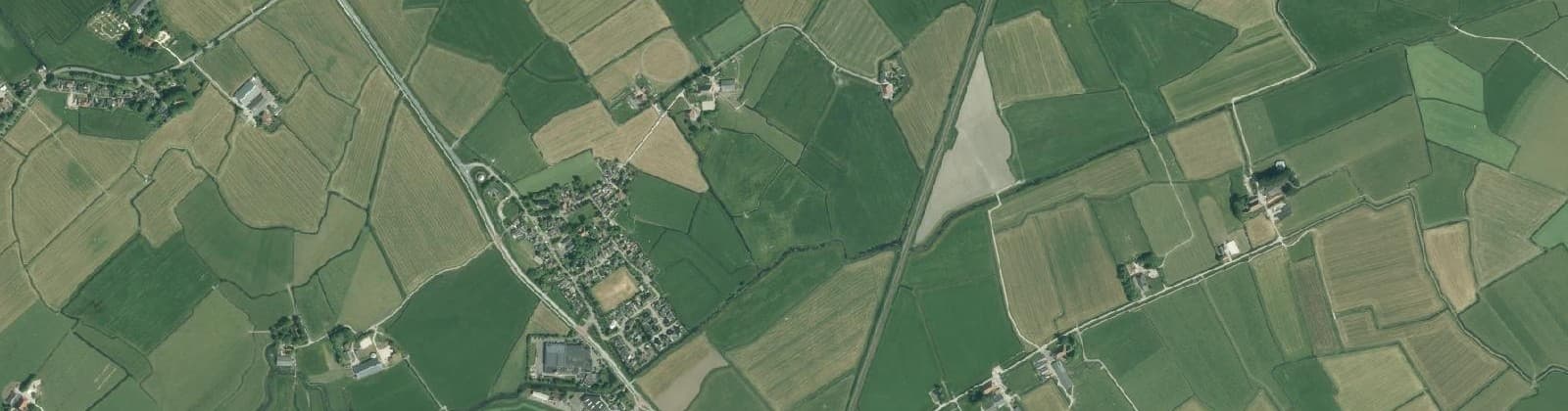 Luchtfoto van Wiuwert