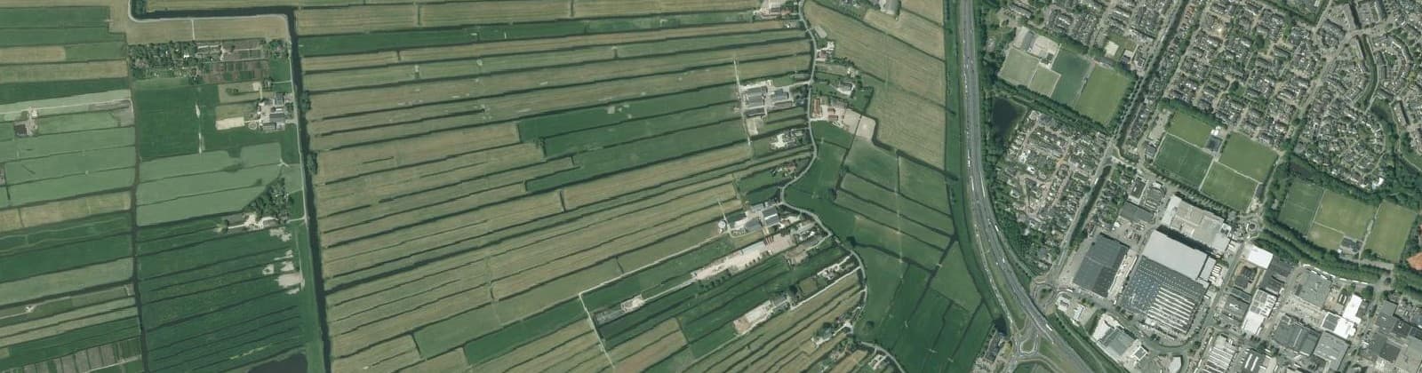 Luchtfoto van Oud-Bodegraven