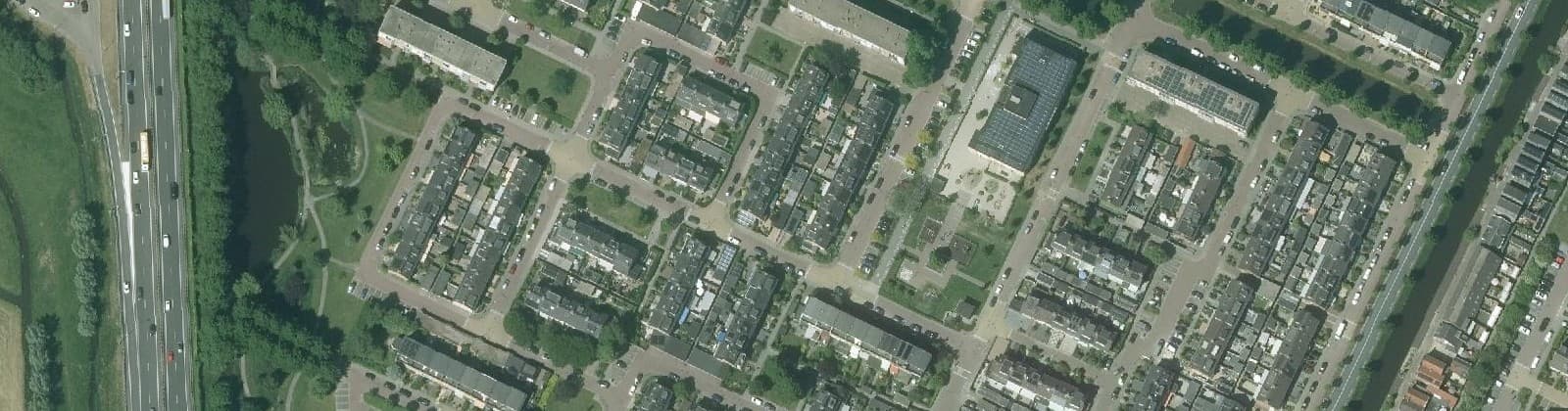 Luchtfoto van Dronenwijk-Zuid