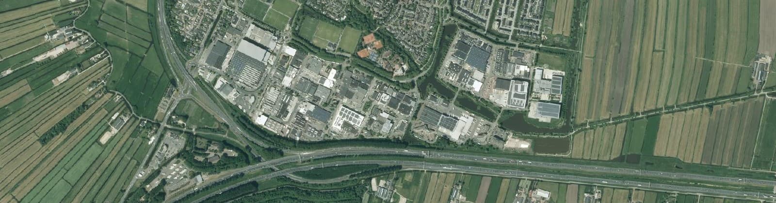 Luchtfoto van Broekvelden-Groote Wetering