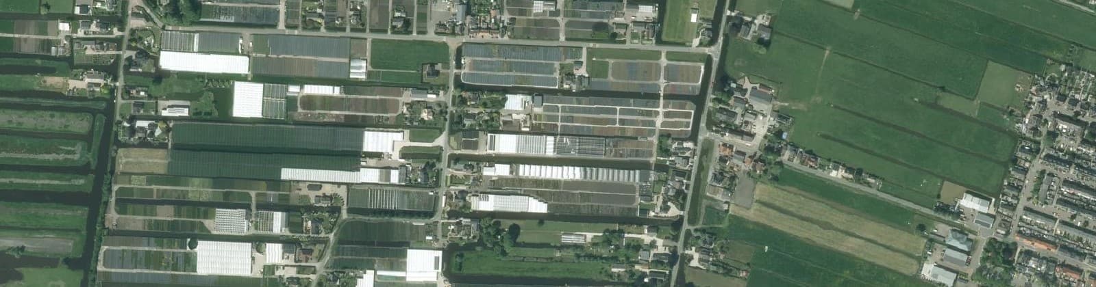 Luchtfoto van Middelburg