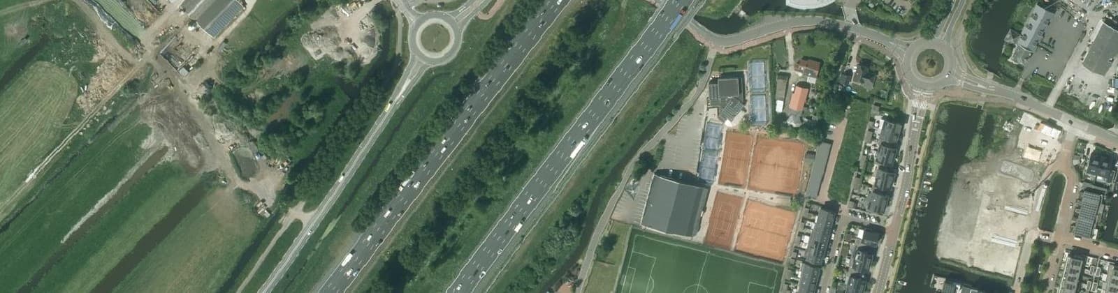 Luchtfoto van Reeuwijkse Poort