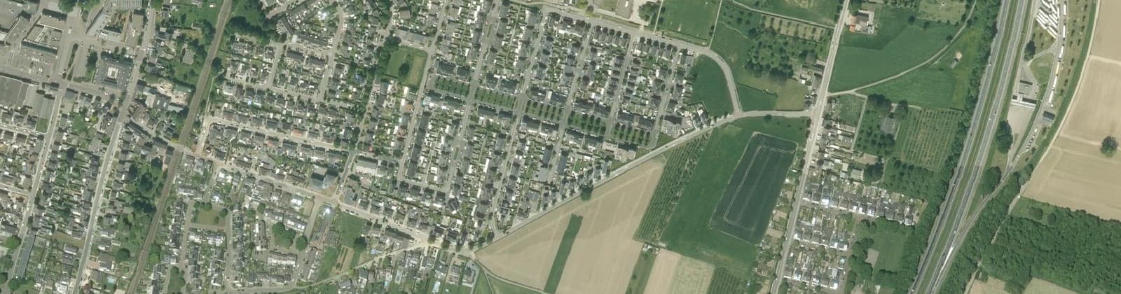 Luchtfoto van Mariadorp-Beezepool