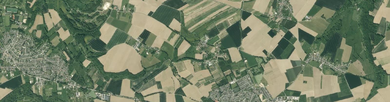 Luchtfoto van Groot- en Klein-Welsden