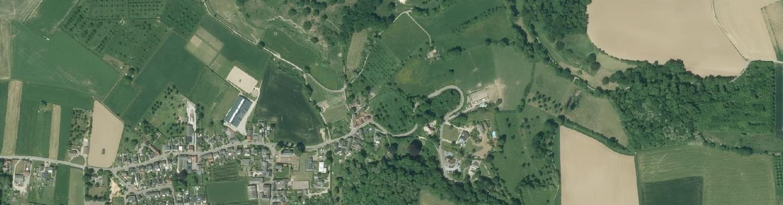 Luchtfoto van Bemelen