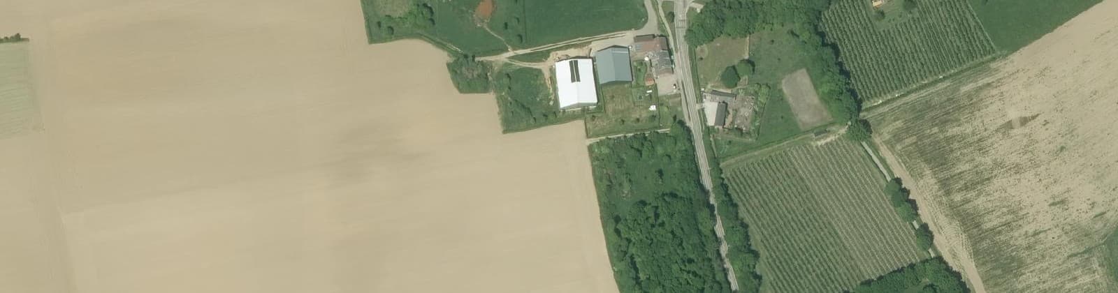 Luchtfoto van Hoogcruts