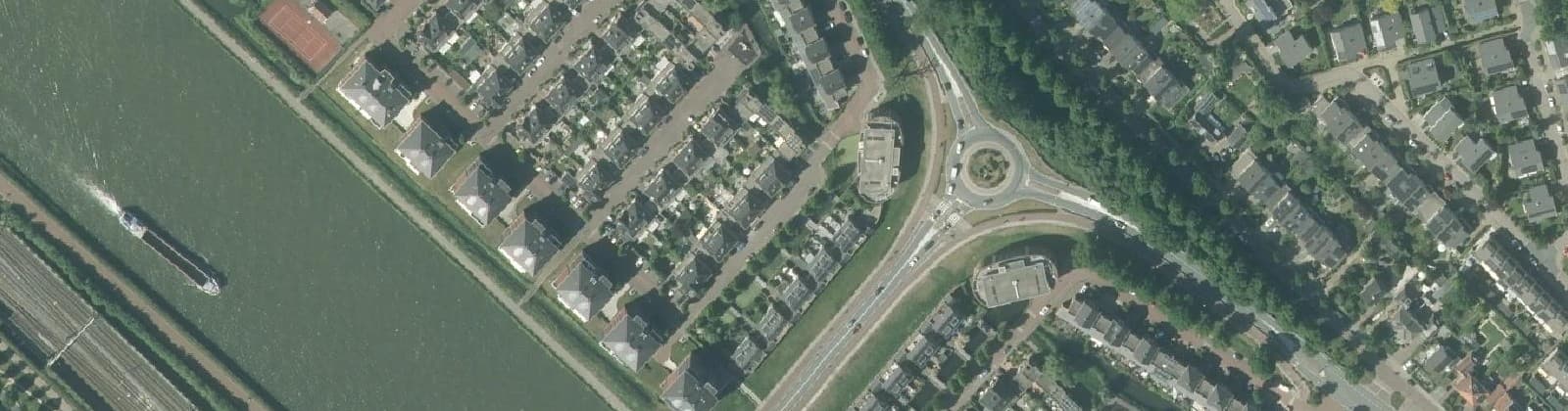 Luchtfoto van Hogebrug