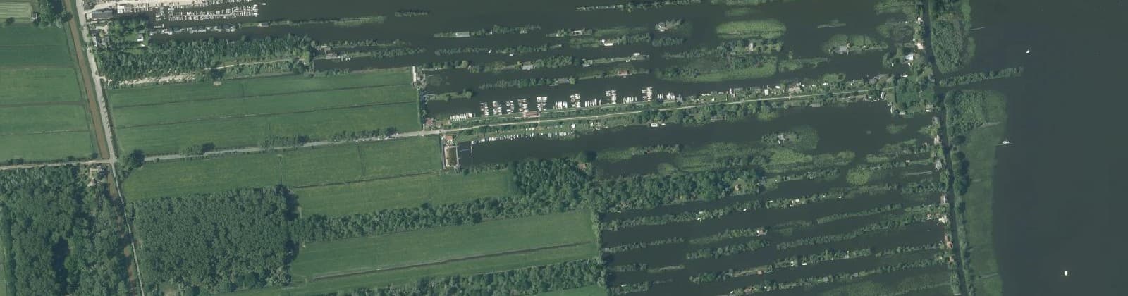 Luchtfoto van Kievitsbuurt