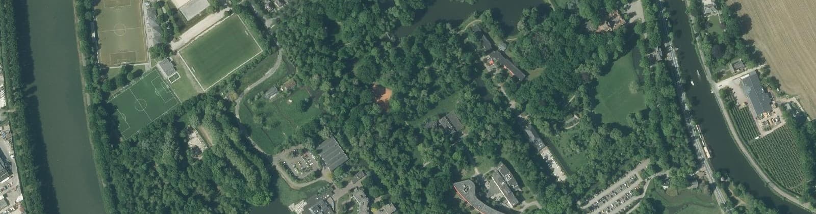 Luchtfoto van Landgoed Nijenrode