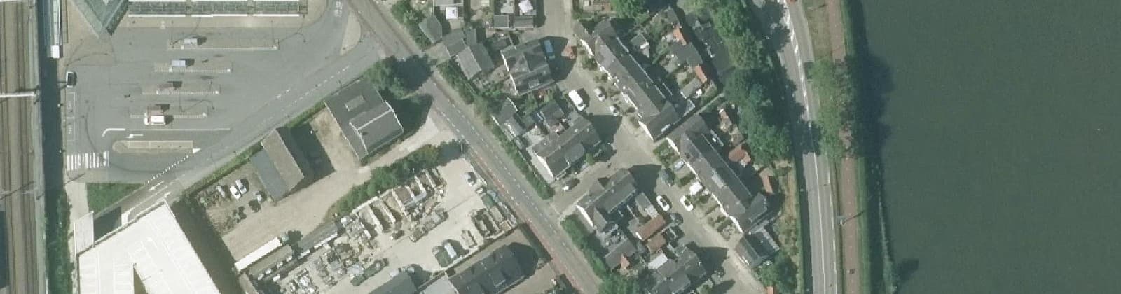 Luchtfoto van Rode Dorp