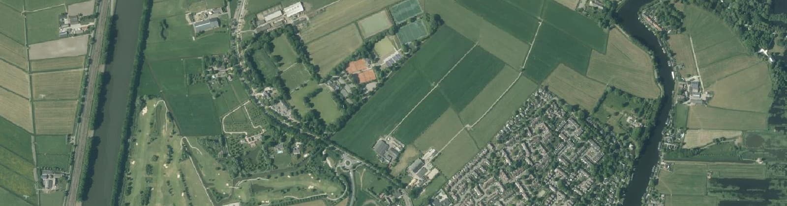 Luchtfoto van Polder Holland