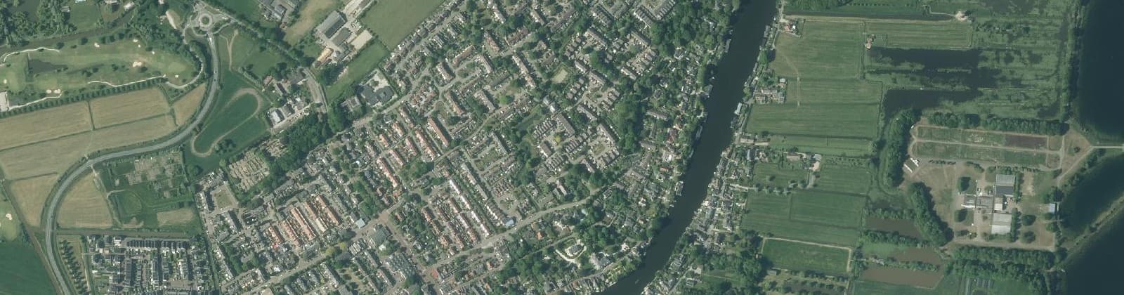 Luchtfoto van Hoefijzer