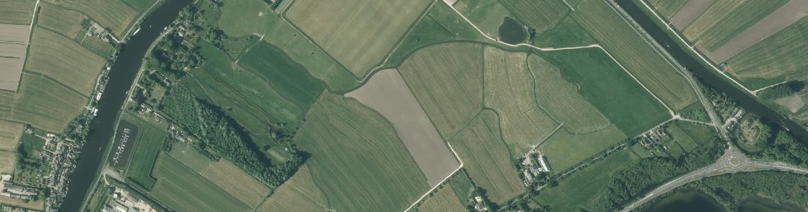 Luchtfoto van Polder Dorssewaard