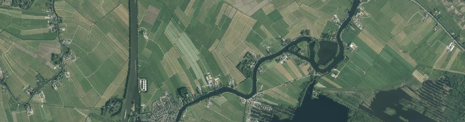 Luchtfoto van Polder Aetsveld