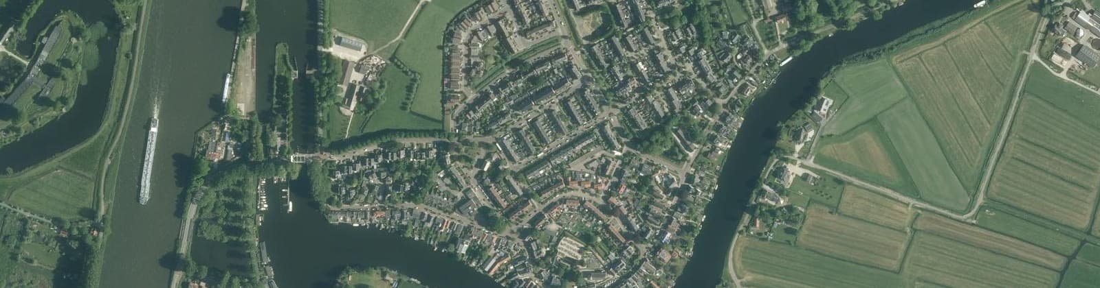 Luchtfoto van Nigtevecht Dorp