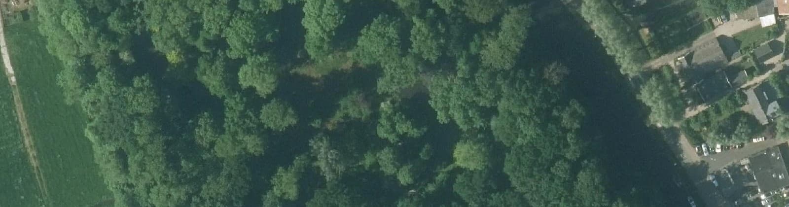 Luchtfoto van Poldergebied Loenersloot