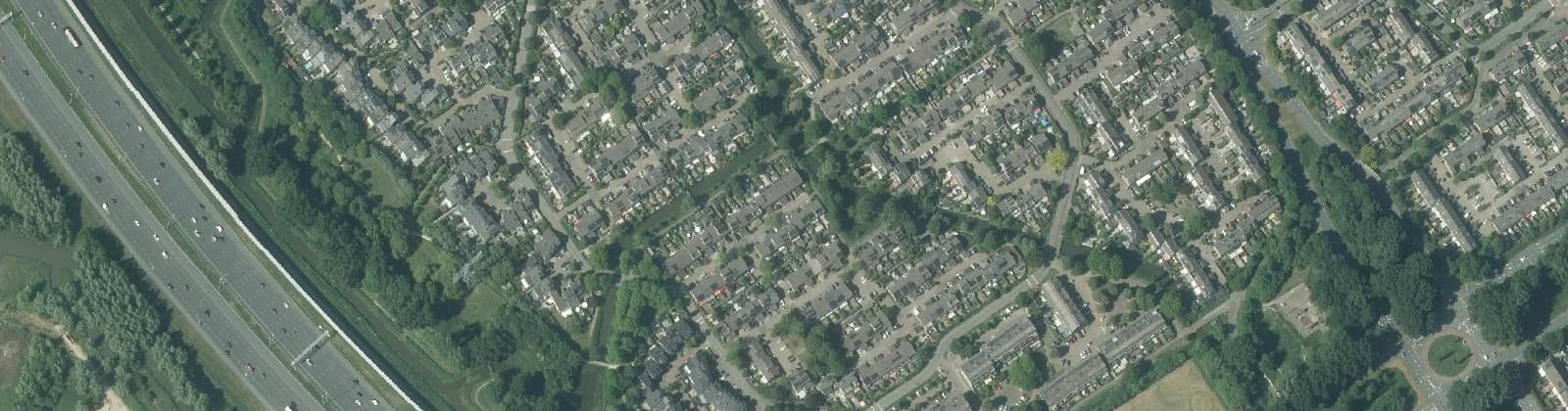 Luchtfoto van Fazantenkamp