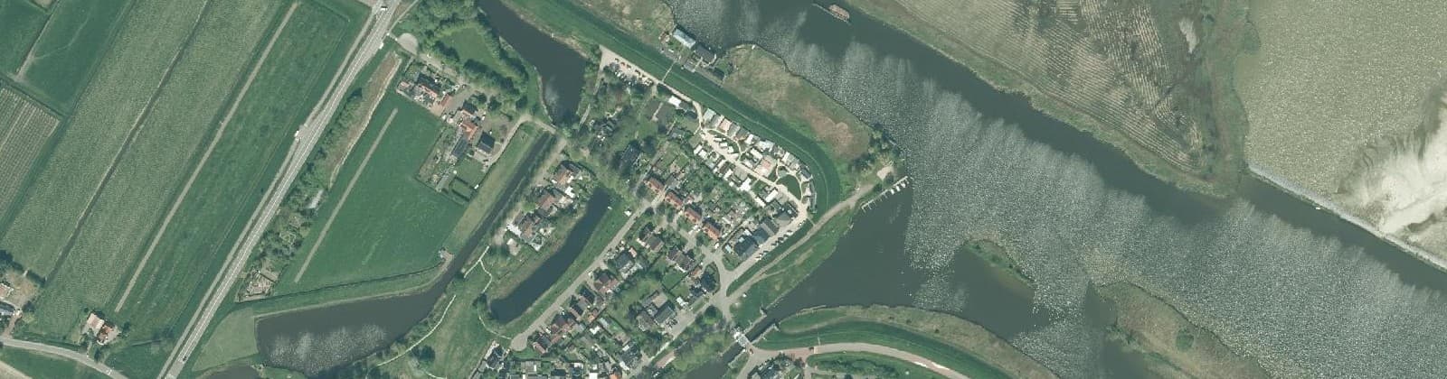 Luchtfoto van Van Ewijcksluis