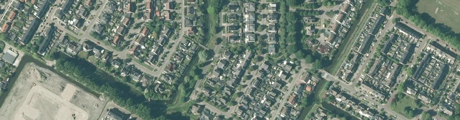 Luchtfoto van Elshof Noord