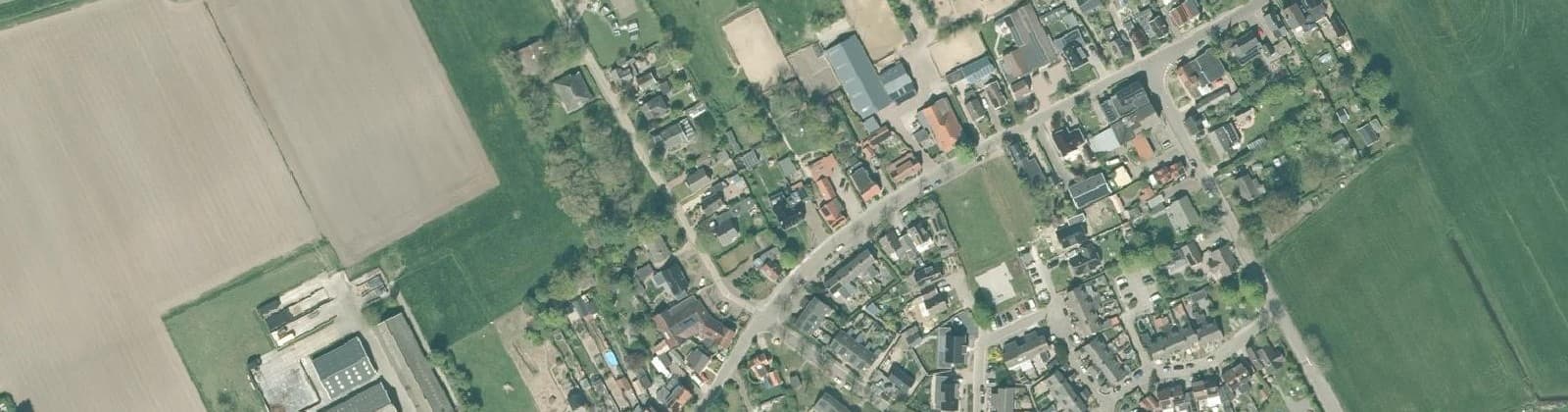 Luchtfoto van Westerland (woonkern)