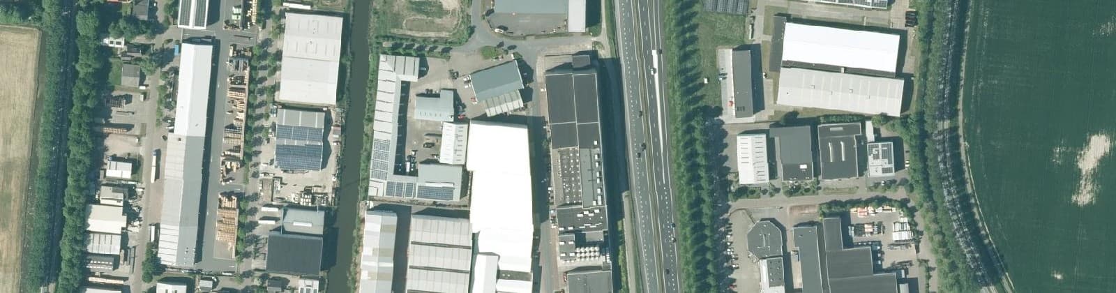 Luchtfoto van Bedrijventerrein Robbenplaat