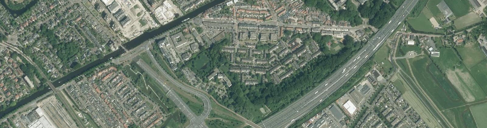 Luchtfoto van Leidschendam - Zuid De Oude Bleijck