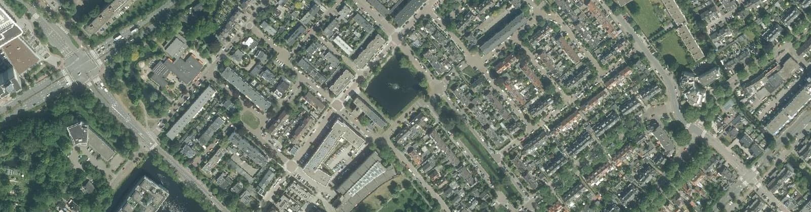Luchtfoto van Raadhuiskwartier