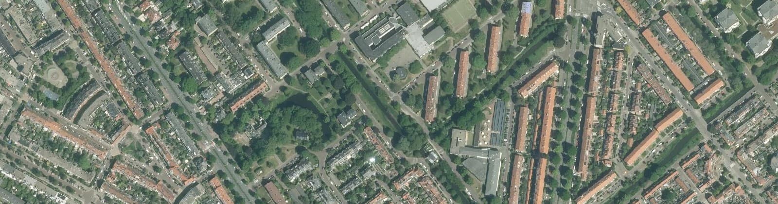 Luchtfoto van Voorburg Midden zuid