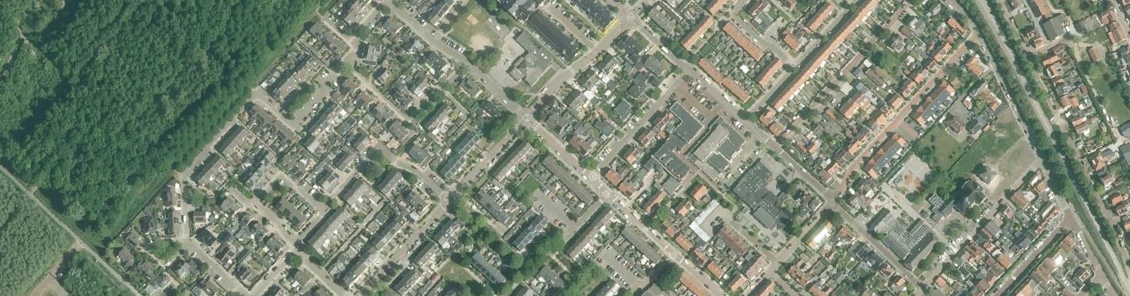 Luchtfoto van Stellendam west