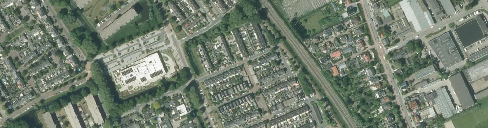 Luchtfoto van Pijnacker Noord