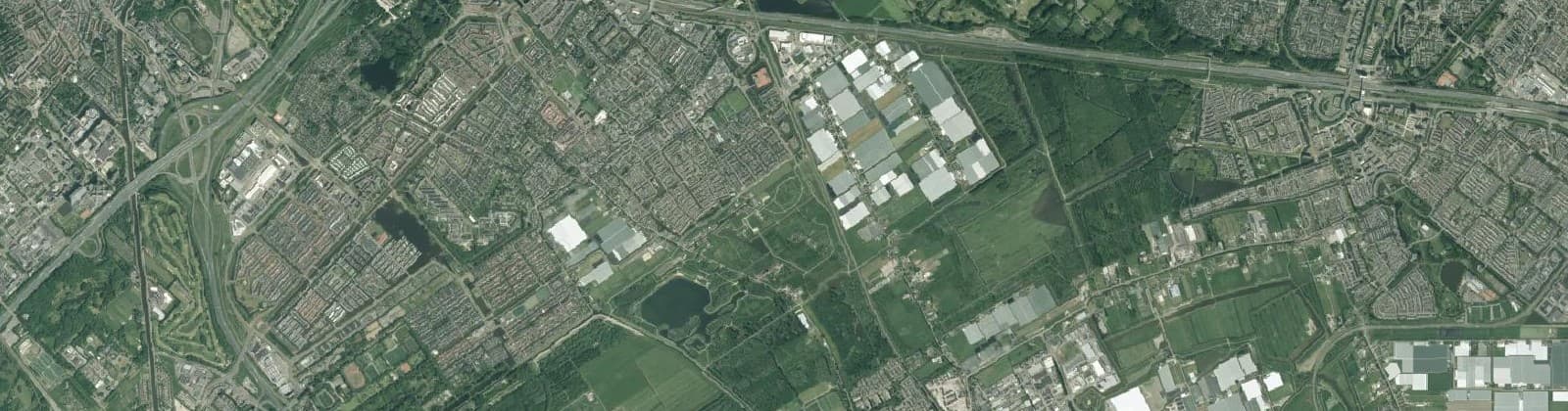 Luchtfoto van Buitengebied Nootdorp