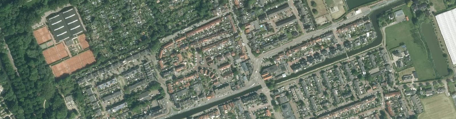 Luchtfoto van Oud-Delfgauw