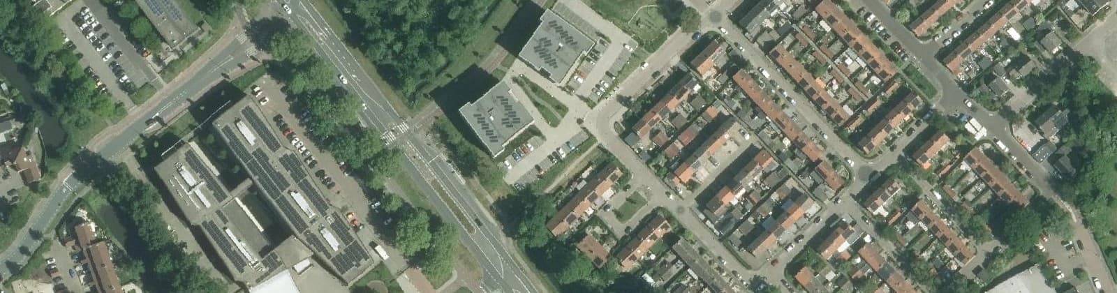 Luchtfoto van Vogelbuurt