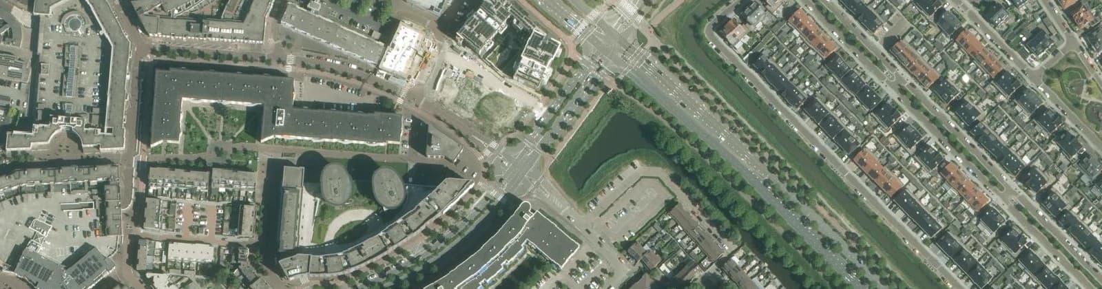 Luchtfoto van Centrum-Oost