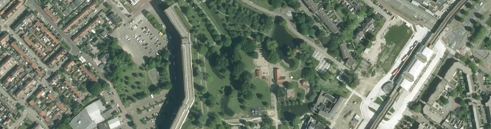 Luchtfoto van Centrum-Zuid