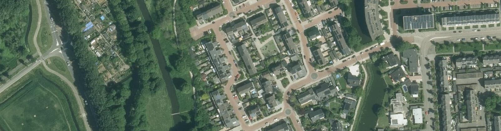 Luchtfoto van Sterrenkwartier-West
