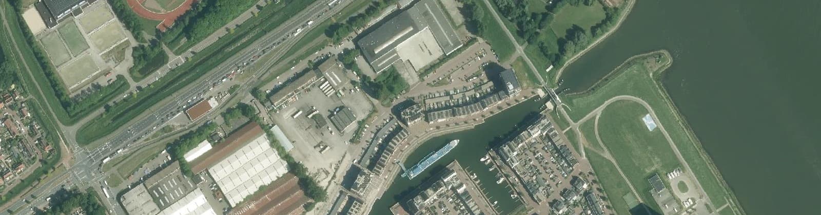 Luchtfoto van Bedrijventerrein Haven-Noord