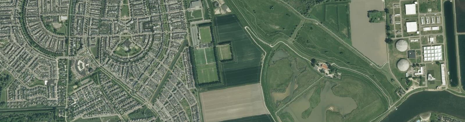 Luchtfoto van Waterrijk