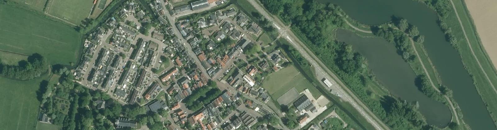 Luchtfoto van Kern Abbenbroek