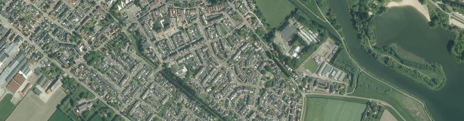 Luchtfoto van Kerckhoek