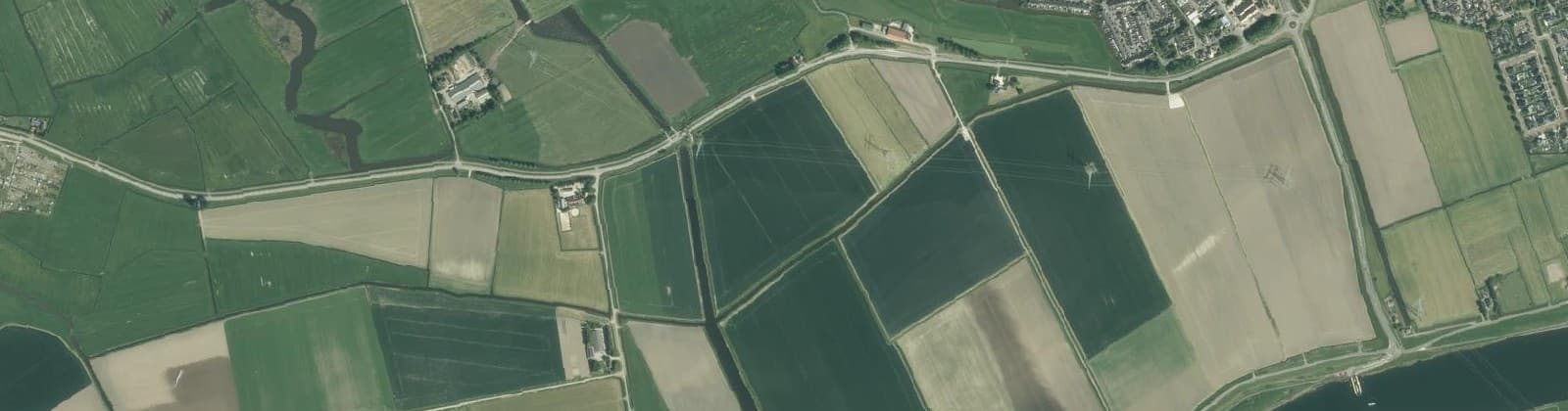 Luchtfoto van Oud-Schuddebeurs