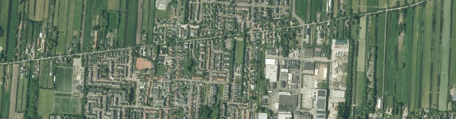 Luchtfoto van Prinsessenbuurt